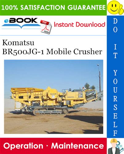 Komatsu Br500jg 1 Mobile Crusher Operation Maintenance Manual