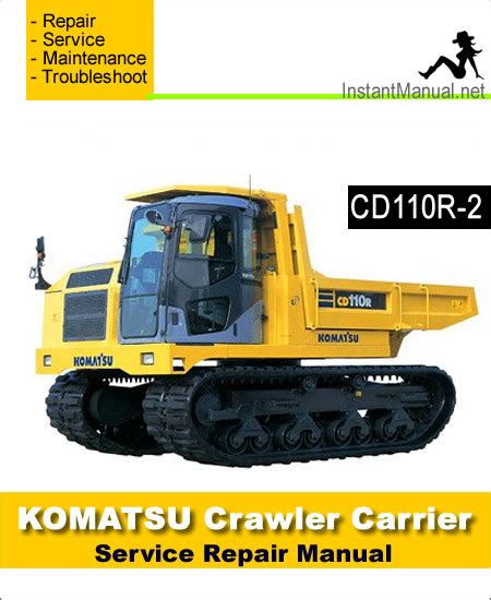 Komatsu Cd110r 2 Workshop Service Repair Manual Download Cd110r 2 1501 And Up