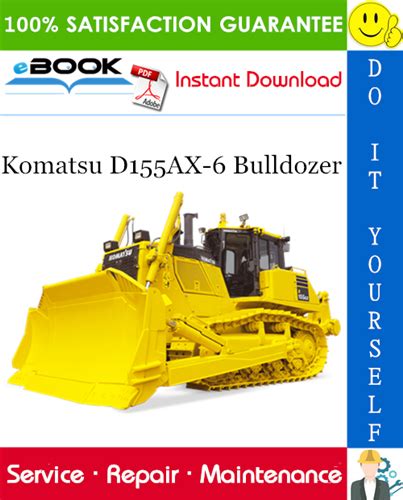 Komatsu D155ax 6 Bulldozer Service Repair Manual 80001