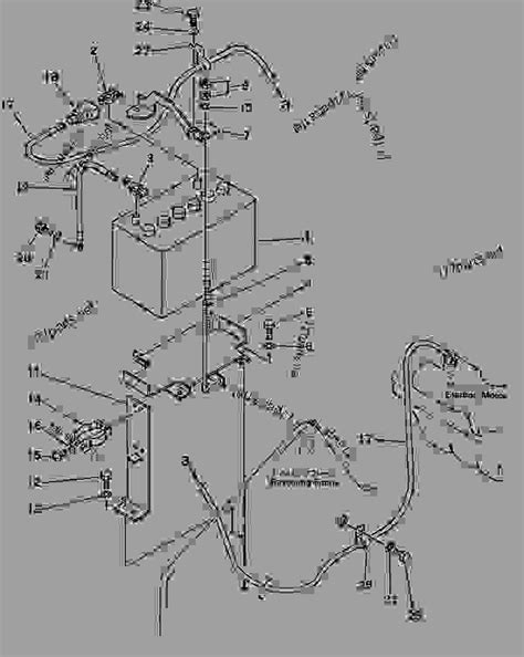 Komatsu D20 Wiring Diagram