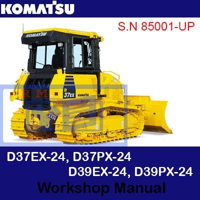 Komatsu D37ex 23 D37px 23 D39ex 23 D39px 23 Bulldozer Service Repair Workshop Manual Download