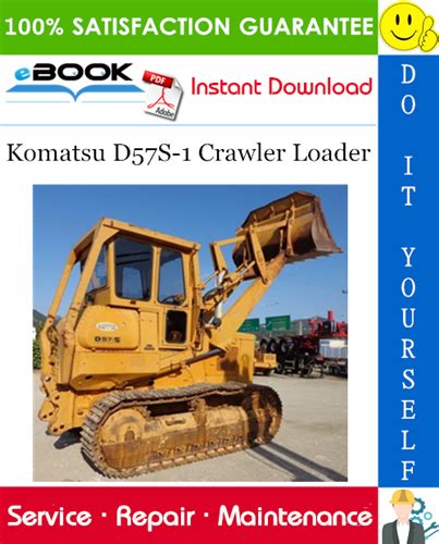 Komatsu D57s 1 Crawler Loader Service Repair Manual Download Sn 6501 And Up