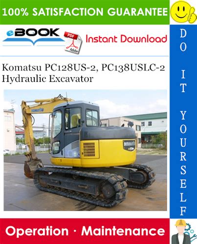Komatsu Pc128us 2 Excavator Operation Maintenance Manual