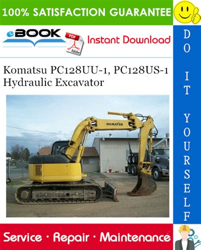 Komatsu Pc128uu 1 Pc128us 1 Excavator Service Shop Manual