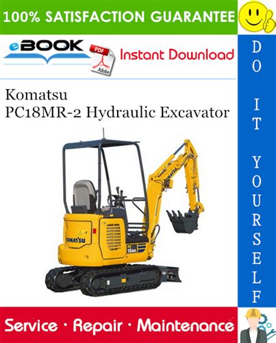 Komatsu Pc18mr 2 Hydraulic Excavator Service Repair Manual Operation Maintenance Manual Download