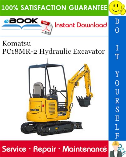 Komatsu Pc18mr 2 Hydraulic Excavator Service Repair Manual Operation Maintenance Manual Download