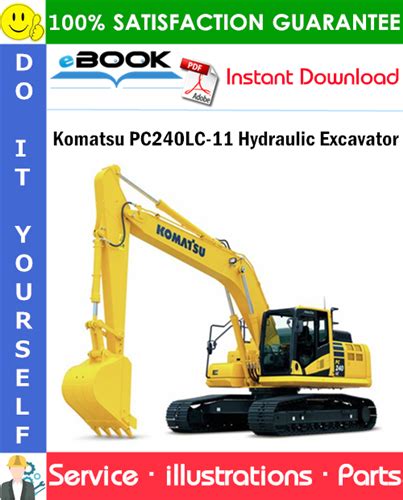 Komatsu Pc240lc 11 Hydraulic Excavator Service Repair Manual Download S N A22001 And Up