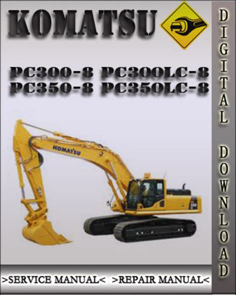 Komatsu Pc300lc 8 Factory Service Repair Manual