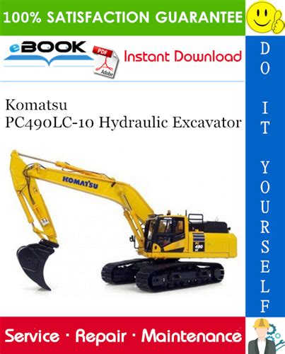 Komatsu Pc490lc 10 Hydraulic Excavator Service Repair Manual