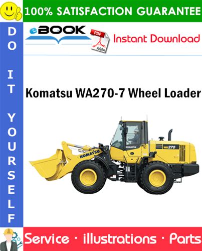 Komatsu Wa270 7 Wheel Loader Service Repair Manual 80001