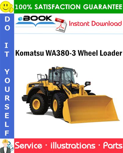 Komatsu Wa380 3 Wheel Loader Service Repair Manual Download 16001 And Up