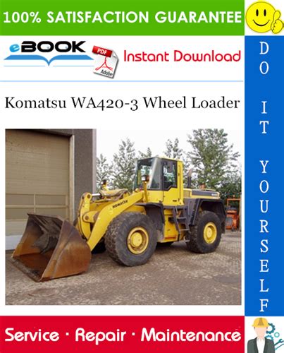 Komatsu Wa420 3 Newer Serials Wheel Loader Service Manual