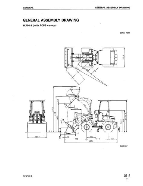 Komatsu Wa50 3 Avance Wheel Loader Service Repair Workshop Manual Download Sn 21450 And Up