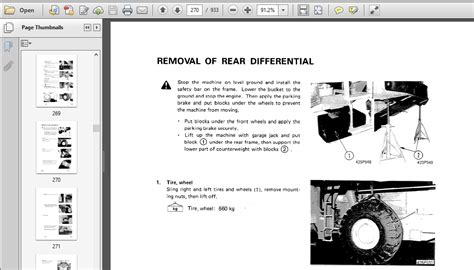 Komatsu Wa500 1 Wheel Loader Service Repair Manual 2