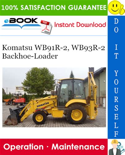 Komatsu Wb91r 2 Operation And Maintenance Manual