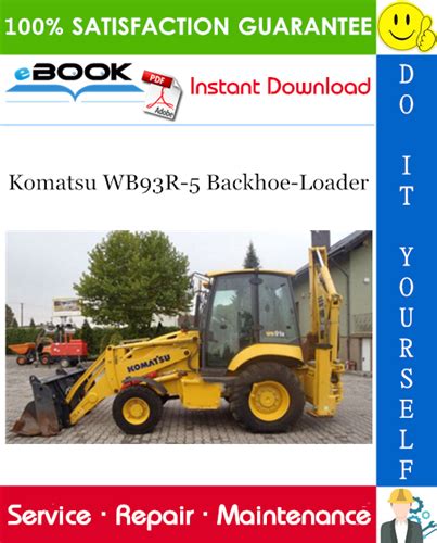 Komatsu Wb93r 5 Backhoe Loader Operation Maintenance Manual