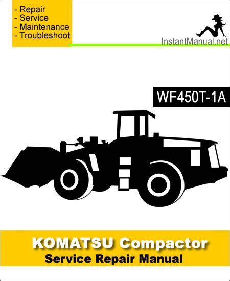 Komatsu Wf450t 1a Trash Compaktor Service Shop Repair Manual