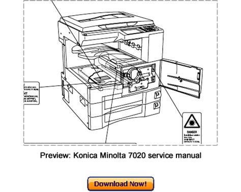 Konica 7022 7130 Parts Guide Manual