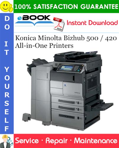 Konica Minolta Bizhub 500 420 Service Repair Manual