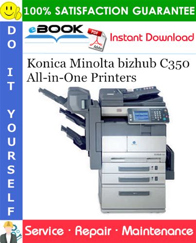 Konica Minolta Bizhub C350 Full Service Manual Download Free