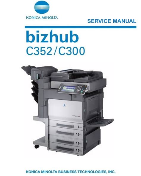 Konica Minolta Bizhub Models Service Manual