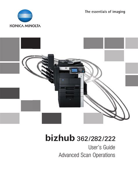 Konica Minolta Bizhub362 282 222 Service Manual Fs