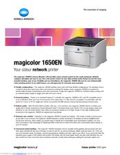 Konica Minolta Magicolor 1600w 1650en Field Service Manual