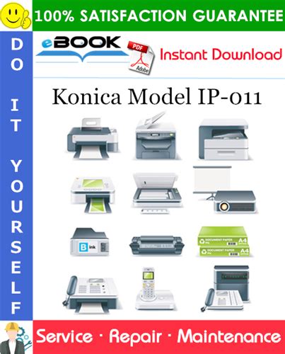 Konica Model Ip 011 Service Repair Manual