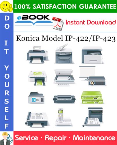 Konica Model Ip 422 Ip 423 Service Repair Manual