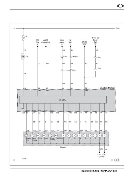 Korando Wiring Diagrams Book