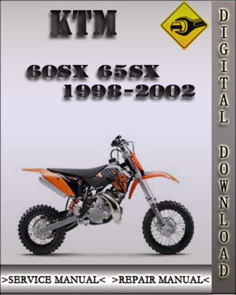 Ktm 60sx 2001 Factory Service Repair Manual