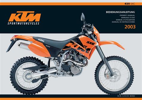 Ktm 625 Sxc 660 Smc 1998 2003 Service Repair Workshop Manual