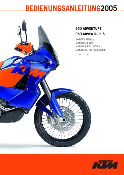 Ktm 950 990 Adventure 2005 Repair Service Manual