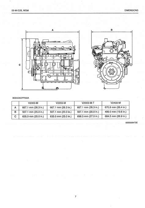 Kubota 03 E2b Series Diesel Engine Full Service Repair Manual 2006 Onwards