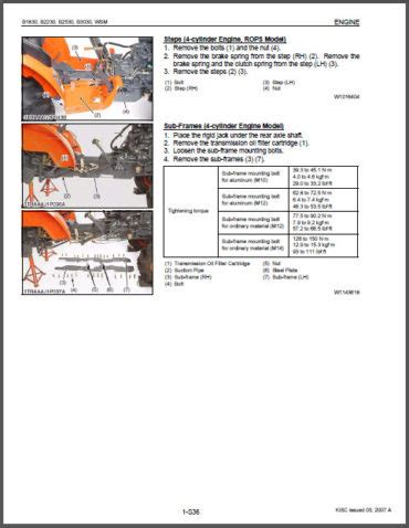 Kubota B1830 B2230 B2530 B3030 Tractor Service Repair Workshop Manual Download