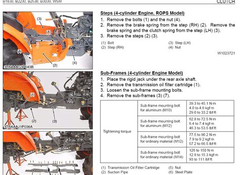 Kubota B1830 B2230 B2530 B3030 Workshop Service Manual Pdf