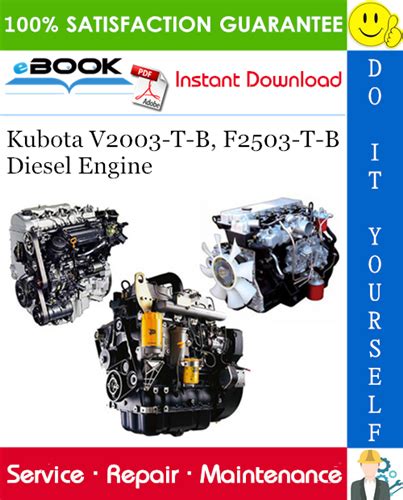 Kubota F2503 Tb Diesel Engine Full Service Repair Manual