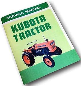 Kubota L260p Tractor Service Repair Factory Manual Instant Download