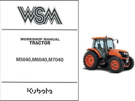 Kubota M5040 M6040 M7040 Tractor Service Repair Workshop Manual Download