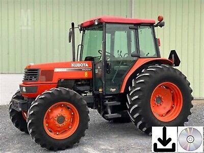 Kubota M6800s Tractor Factory Service Repair Manual Pdf