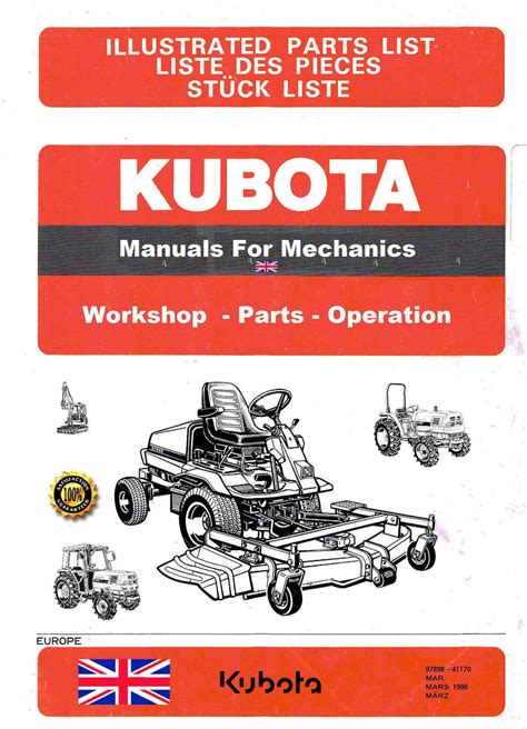 Kubota Owners Manual Free