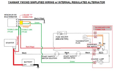 Kubota Tractor Alternator Wiring Diagram