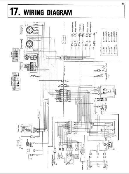 Kubota Wiring Diagram Service Manual