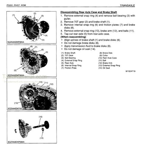 Kubota Zg222 Zg227 Zero Turn Mower Workshop Service Manual Pdf