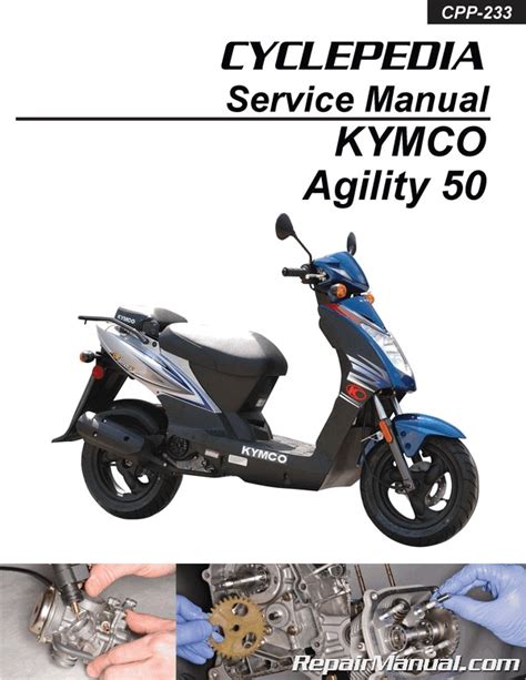 Kymco Agility 50 Maintenance Manual