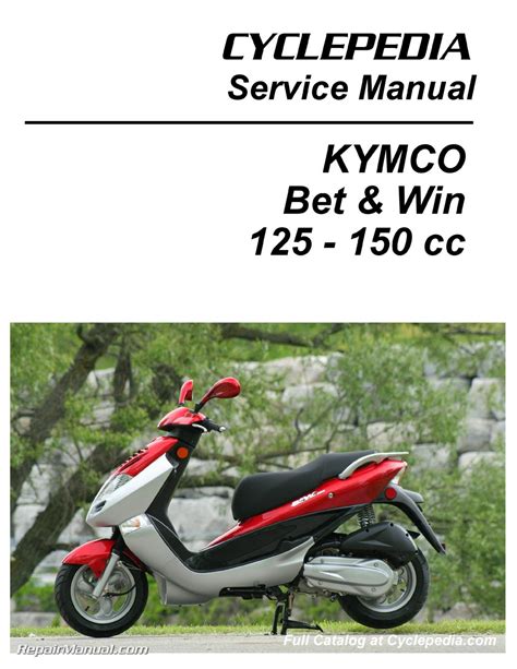 Kymco Bet Win 125 Bw 125 Full Service Repair Manual