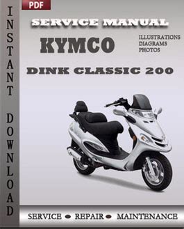 Kymco Dink Classic 200 Factory Service Repair Manual