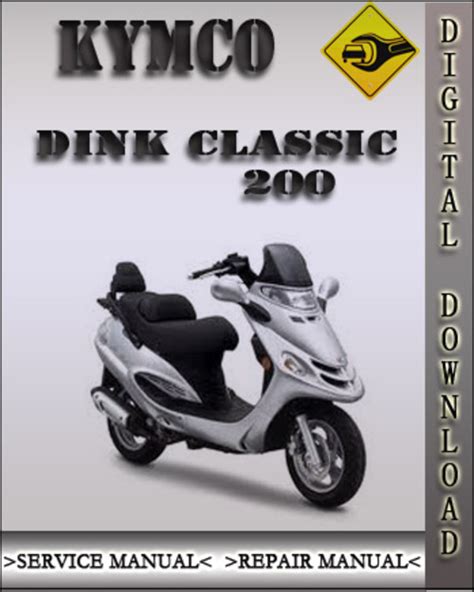 Kymco Dink Classic 200 Service Repair Manual