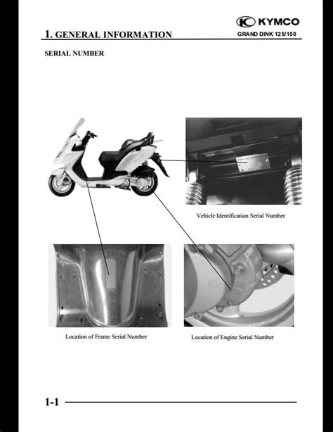 Kymco Grand Dink 150 Factory Service Repair Manual Download