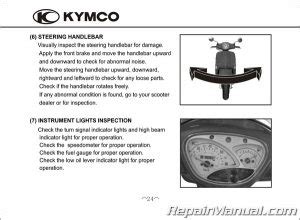 Kymco Like 50 1125 Scooter Repair Service Manual